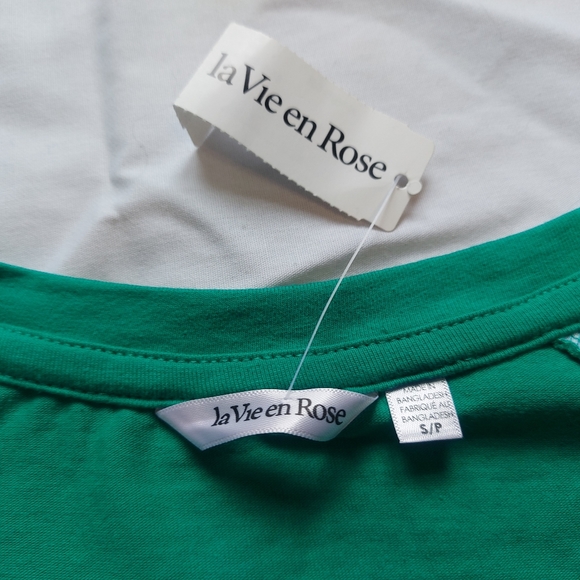 NWT La Vie En Rose Womens Christmas Pajama Set, Size Small - Picture 4 of 8